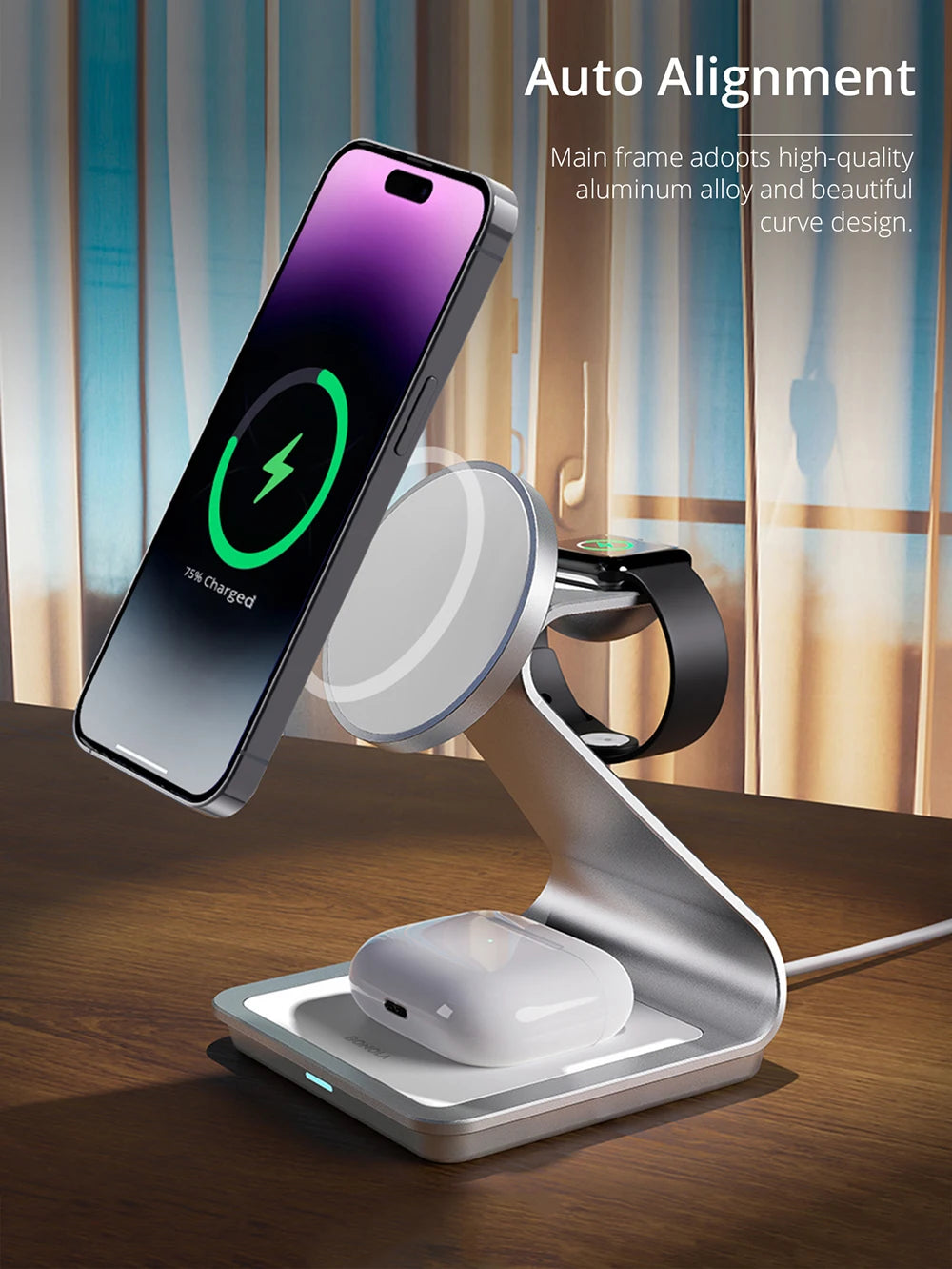 3 in 1 Wireless Charger for iPhone